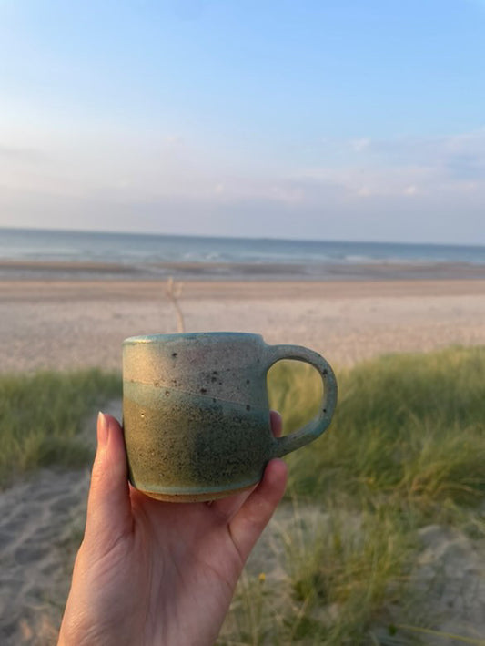 Handcrafted Ceramic Matcha & Espresso Mug