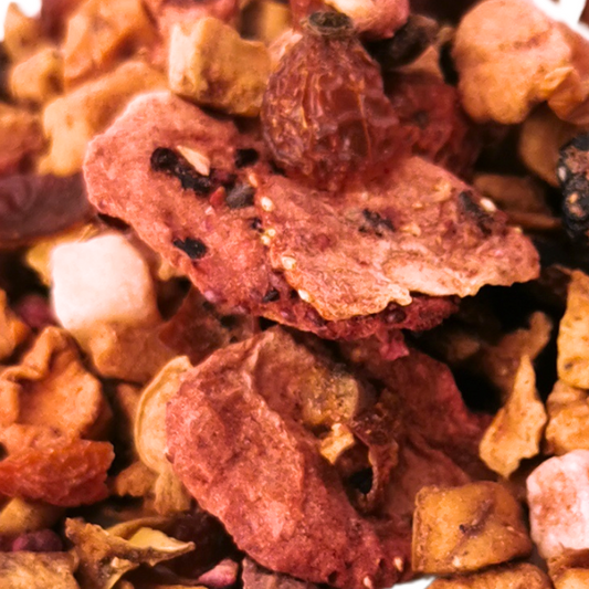 Spices and herbs on a white background