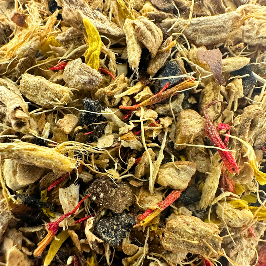 Lemon & ginger loose leaf tea